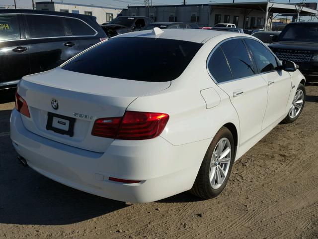 WBA5A5C55ED503771 - 2014 BMW 528 I WHITE photo 4