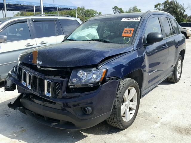 1C4NJDBB1GD686545 - 2016 JEEP COMPASS SP BLUE photo 2