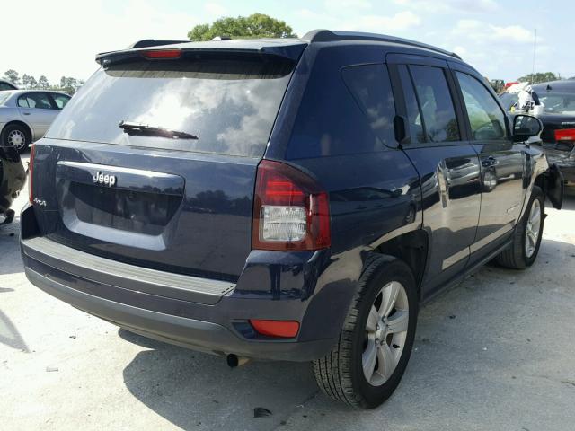 1C4NJDBB1GD686545 - 2016 JEEP COMPASS SP BLUE photo 4