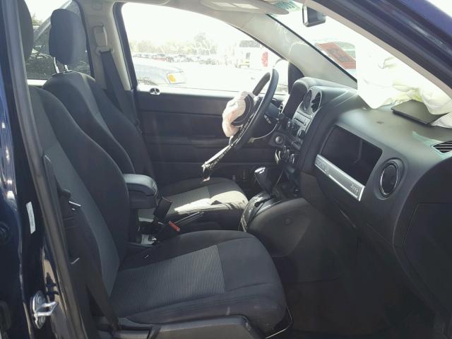 1C4NJDBB1GD686545 - 2016 JEEP COMPASS SP BLUE photo 5