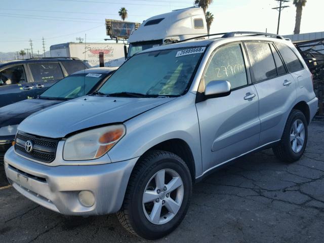 JTEGD20V850086137 - 2005 TOYOTA RAV4 SILVER photo 2