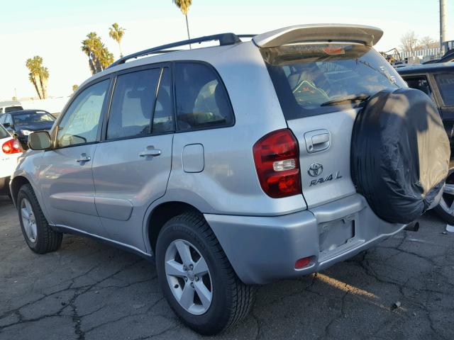 JTEGD20V850086137 - 2005 TOYOTA RAV4 SILVER photo 3