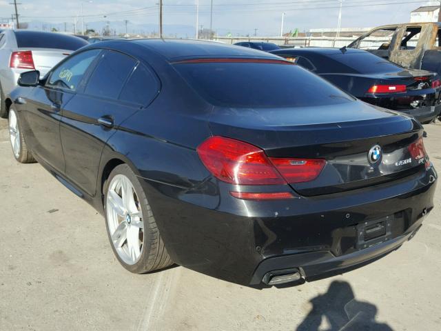 WBA6B2C51ED129062 - 2014 BMW 650 I BLACK photo 3