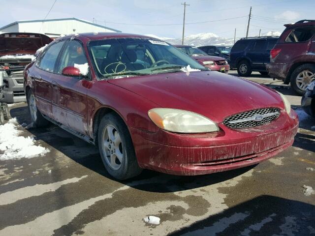 1FAFP53U53A119281 - 2003 FORD TAURUS SE RED photo 1