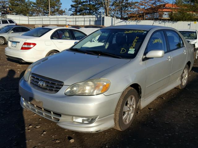 2T1BR32E63C092623 - 2003 TOYOTA COROLLA CE GRAY photo 2