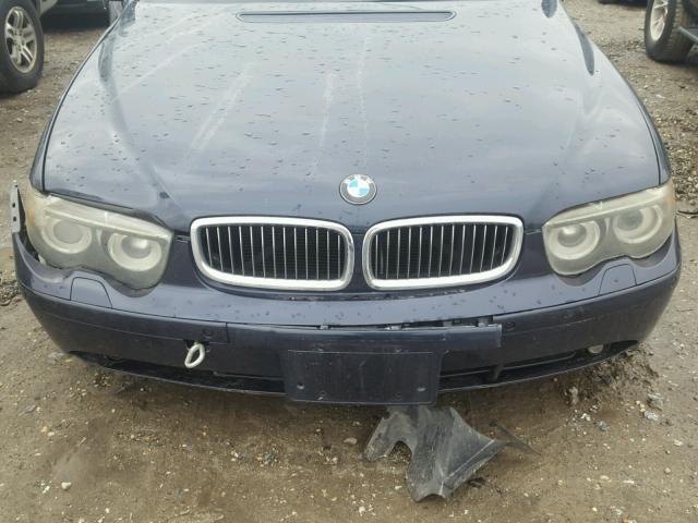 WBAGL63565DP74444 - 2005 BMW 745 I BLUE photo 7