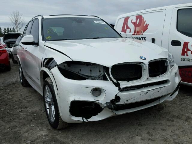 5UXKR0C51H0V65583 - 2017 BMW X5 XDRIVE3 WHITE photo 1