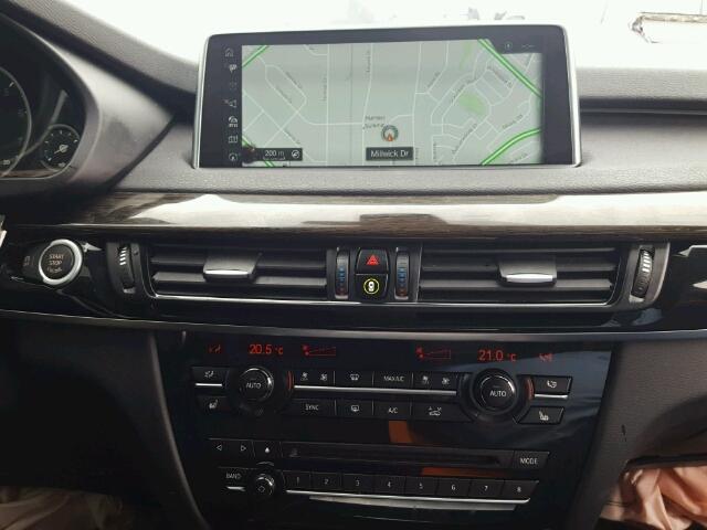 5UXKR0C51H0V65583 - 2017 BMW X5 XDRIVE3 WHITE photo 9