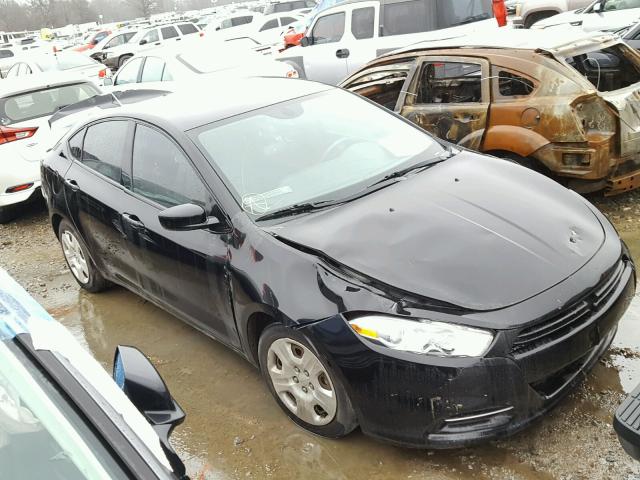 1C3CDFAH7DD297490 - 2013 DODGE DART SE BLACK photo 1