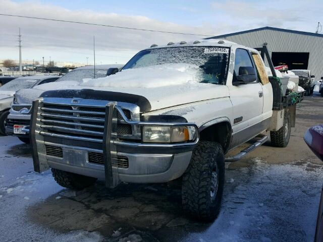 1B7KF23C7TJ144121 - 1996 DODGE RAM 2500 WHITE photo 2