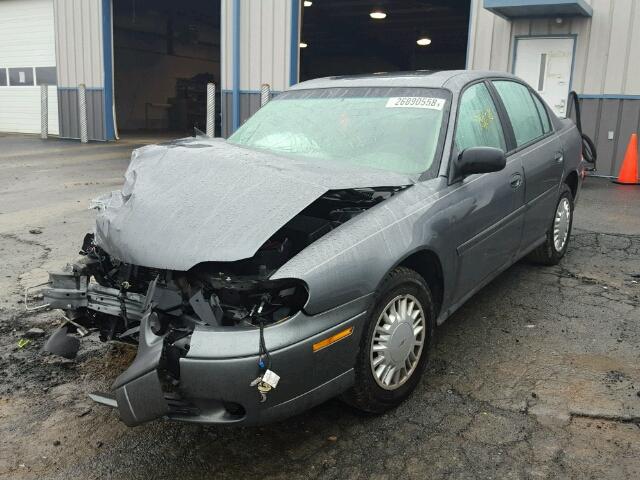 1G1ND52J73M723749 - 2003 CHEVROLET MALIBU GRAY photo 2