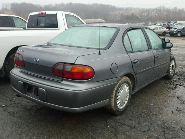 1G1ND52J73M723749 - 2003 CHEVROLET MALIBU GRAY photo 4