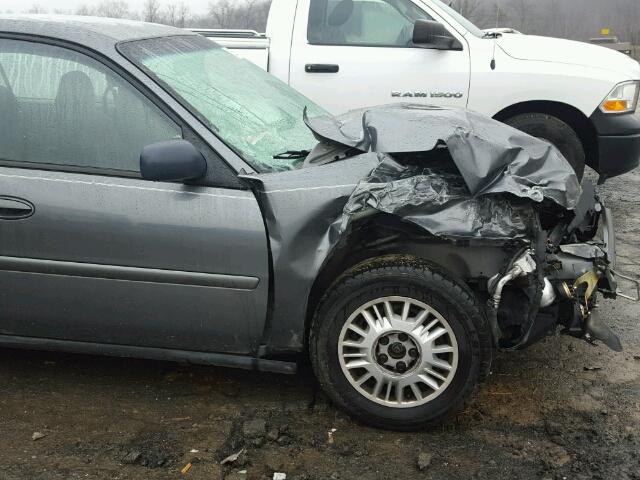 1G1ND52J73M723749 - 2003 CHEVROLET MALIBU GRAY photo 9