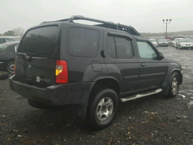 5N1ED28Y41C520150 - 2001 NISSAN XTERRA XE BLACK photo 4