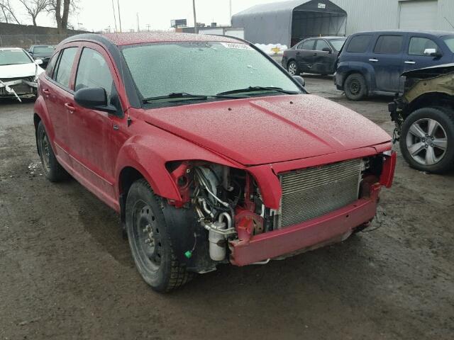 1B3HB48A09D182324 - 2009 DODGE CALIBER SX RED photo 1