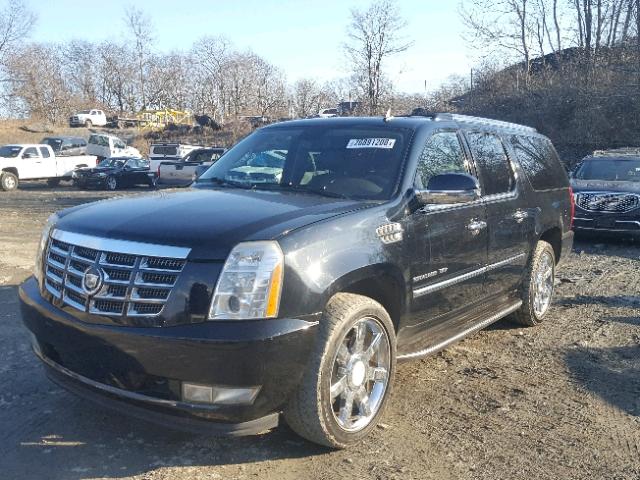 1GYUKHEF4AR103310 - 2010 CADILLAC ESCALADE E BLACK photo 2