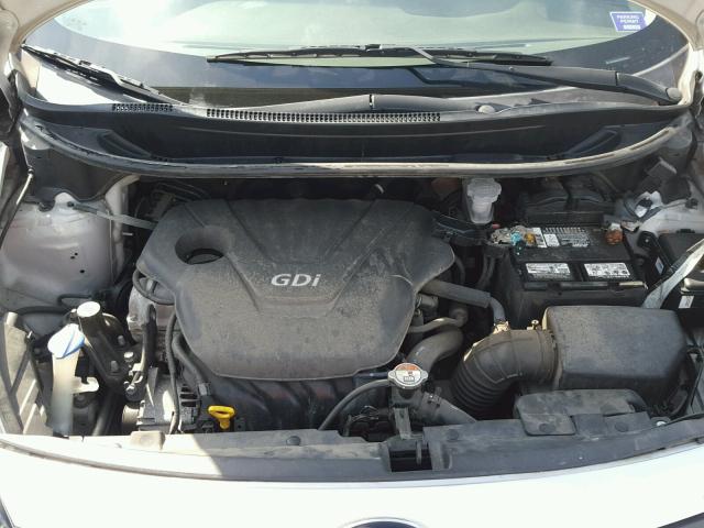 KNADM4A31D6134201 - 2013 KIA RIO LX Արծաթագույն լուսանկար 7