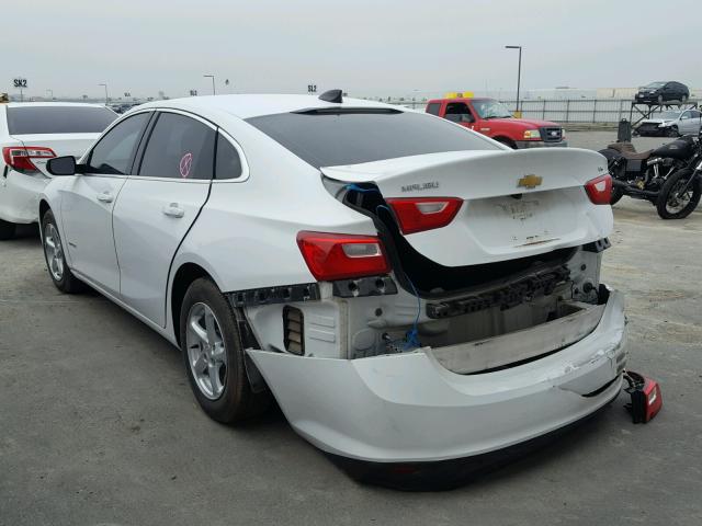 1G1ZB5ST8GF232190 - 2016 CHEVROLET MALIBU LS 白色 照片 3