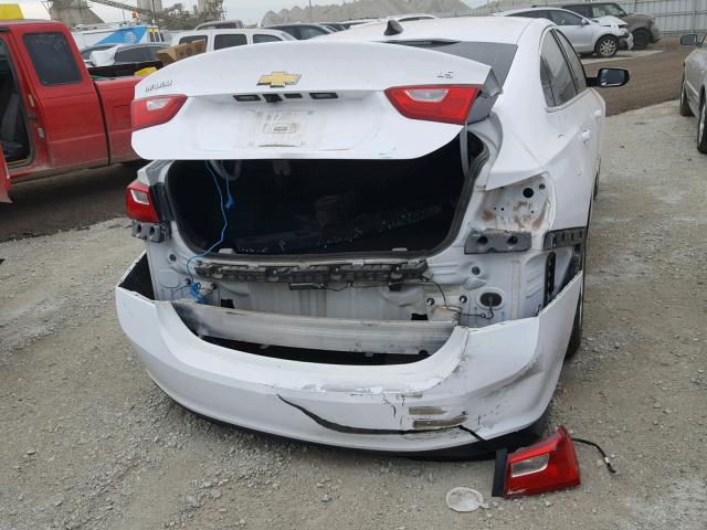 1G1ZB5ST8GF232190 - 2016 CHEVROLET MALIBU LS 白色 照片 9