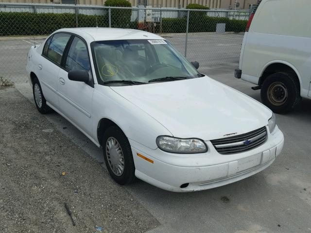 1G1ND52J3Y6179617 - 2000 CHEVROLET MALIBU WHITE photo 1