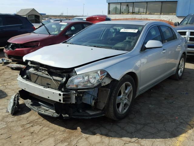 1G1ZC5EB1AF140412 - 2010 CHEVROLET MALIBU 1LT 银色 照片 2