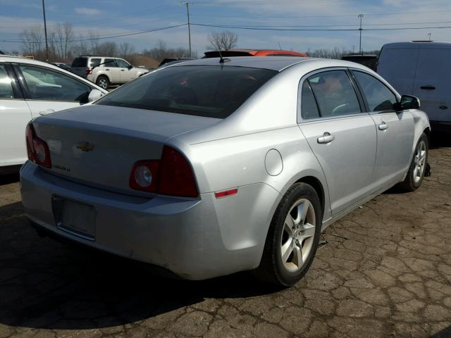 1G1ZC5EB1AF140412 - 2010 CHEVROLET MALIBU 1LT 银色 照片 4