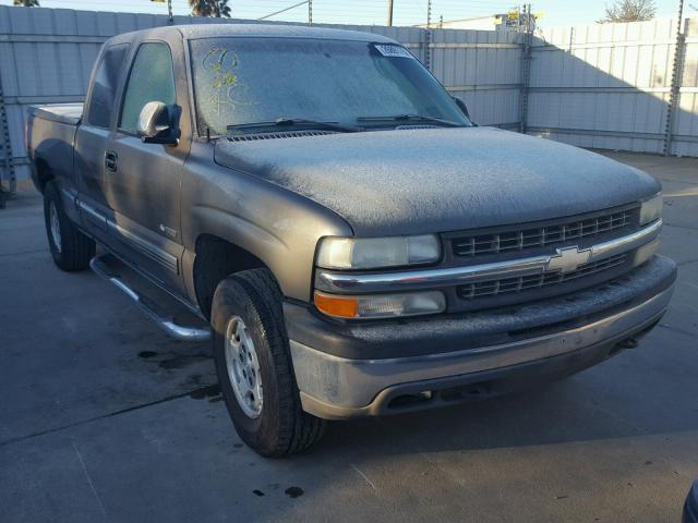 1GCEK19T8XZ212170 - 1999 CHEVROLET SILVERADO GRAY photo 1