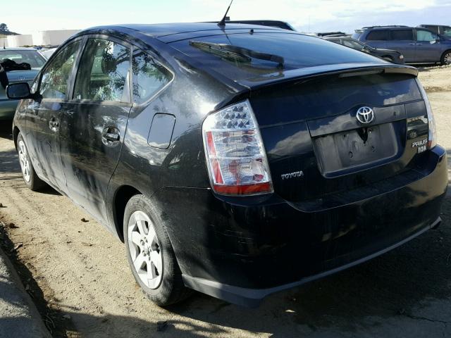 JTDKB20U063179679 - 2006 TOYOTA PRIUS BLACK photo 3