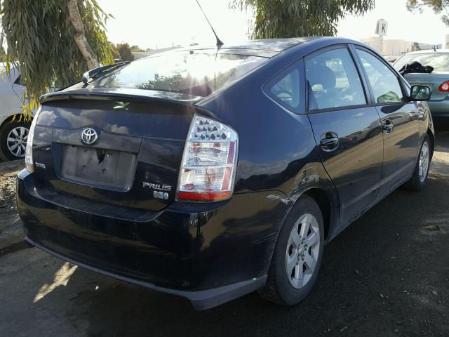 JTDKB20U063179679 - 2006 TOYOTA PRIUS BLACK photo 4