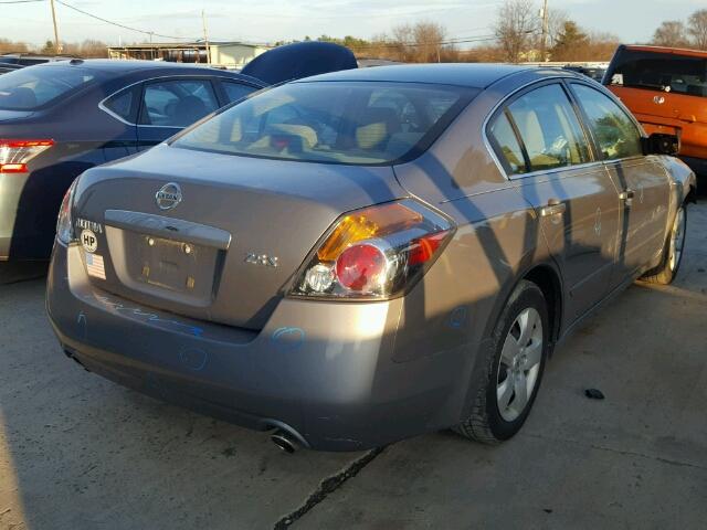 1N4AL21E27C144388 - 2007 NISSAN ALTIMA 2.5 GRAY photo 4