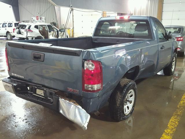 1GTPCTEX8AZ277344 - 2010 GMC SIERRA C15 BLUE photo 4