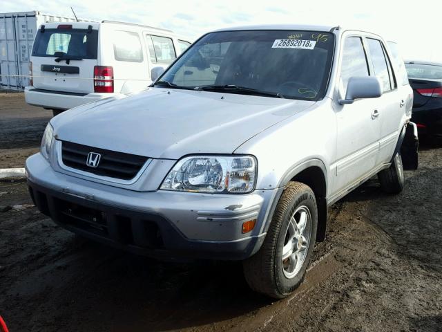 JHLRD18741C006065 - 2001 HONDA CR-V SE SILVER photo 2