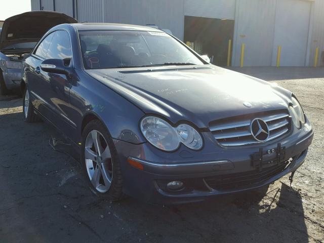 WDBTJ56J46F171619 - 2006 MERCEDES-BENZ CLK 350 BLUE photo 1