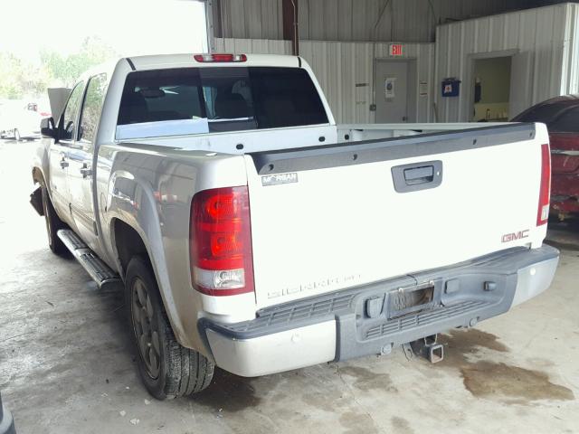 3GTEC33J49G117527 - 2009 GMC SIERRA C15 WHITE photo 3