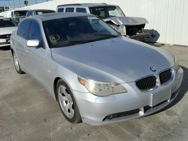 WBANA73534B800513 - 2004 BMW 530 I SILVER photo 1