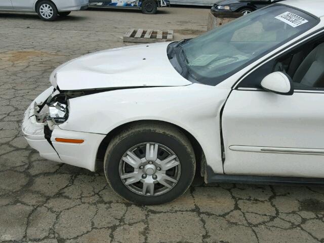 1MEFM50UX2G644628 - 2002 MERCURY SABLE GS WHITE photo 9