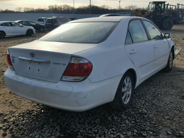 4T1BE30K06U705178 - 2006 TOYOTA CAMRY LE WHITE photo 4