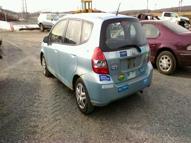 JHMGD38467S045081 - 2007 HONDA FIT BLUE photo 3