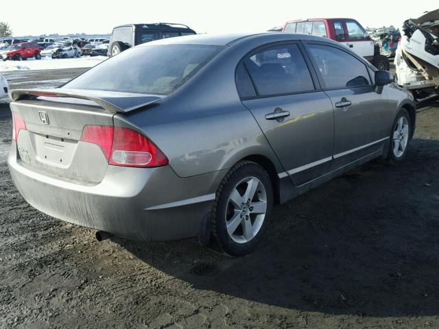 1HGFA15866L142020 - 2006 HONDA CIVIC EX ყავისფერი ფოტო 4