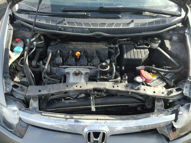 1HGFA15866L142020 - 2006 HONDA CIVIC EX BROWN photo 7