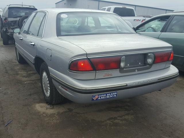 1G4HP52KXVH555889 - 1997 BUICK LESABRE CU SILVER photo 3