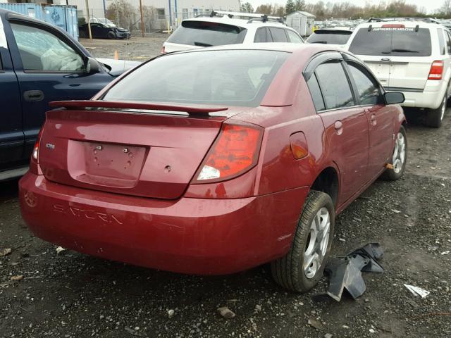 1G8AL52F14Z190526 - 2004 SATURN ION LEVEL 栗色 照片 4