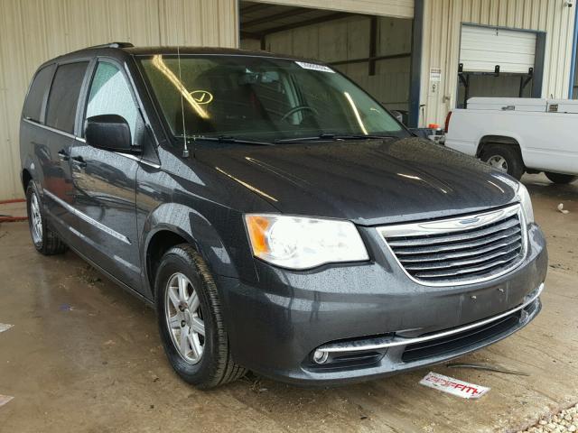 2C4RC1BG4CR117069 - 2012 CHRYSLER TOWN & COU GRAY photo 1