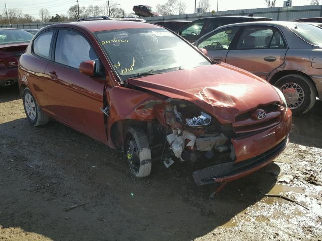 KMHCM3AC2AU151097 - 2010 HYUNDAI ACCENT BLU ORANGE photo 1