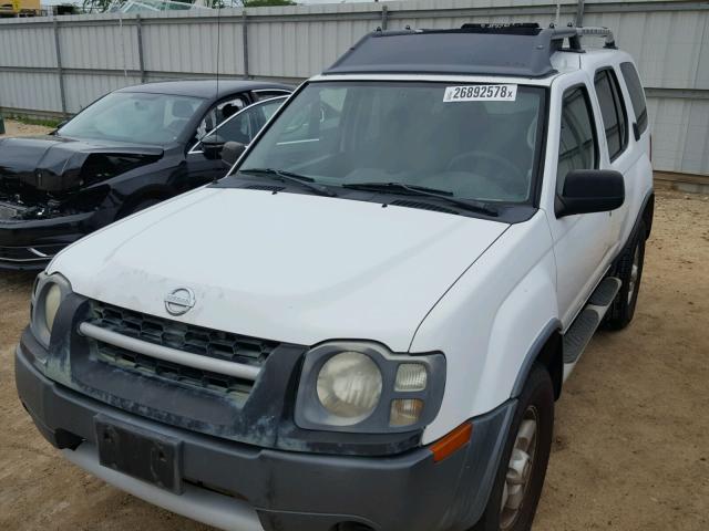 5N1ED28T52C562865 - 2002 NISSAN XTERRA XE WHITE photo 2