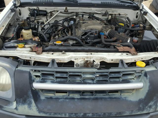 5N1ED28T52C562865 - 2002 NISSAN XTERRA XE WHITE photo 7