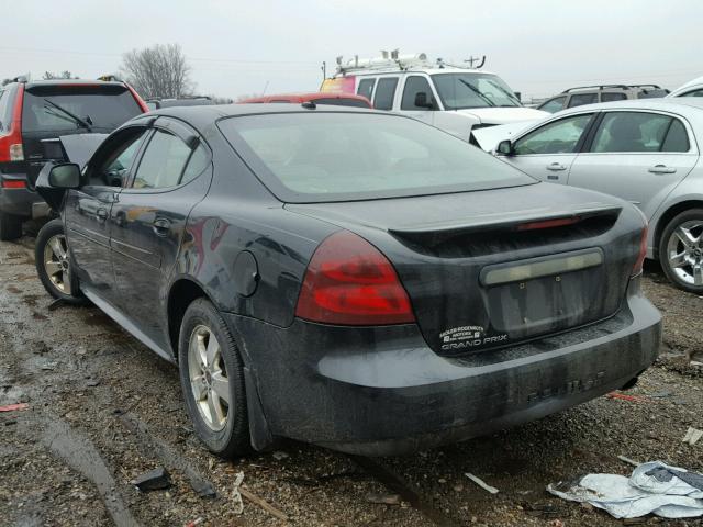 2G2WP552361200689 - 2006 PONTIAC GRAND PRIX BLACK photo 3