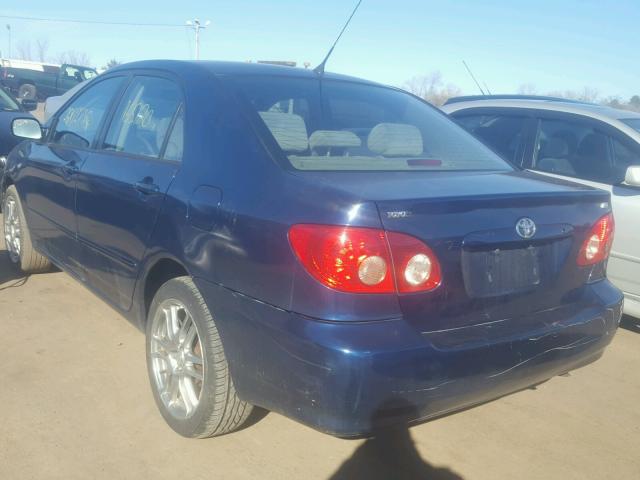 2T1BR32E46C567156 - 2006 TOYOTA COROLLA CE BLUE photo 3