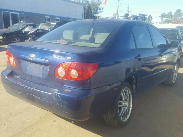 2T1BR32E46C567156 - 2006 TOYOTA COROLLA CE BLUE photo 4