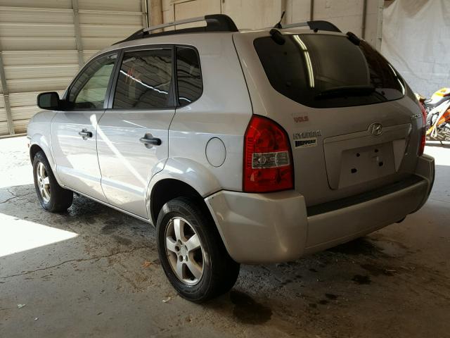 KM8JM12BX5U180435 - 2005 HYUNDAI TUCSON GL SILVER photo 3